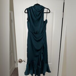 Hello Molly Midi Teal Dress